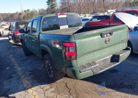 2024 Nissan Frontier Pro-4X 4X4 из США, поврежденный, VIN 1N6ED1EK3RN675834